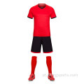 Camisa de futebol de poliéster 100% camisa de futebol unissex personalizada